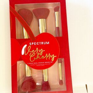 New In Box Spectrum Very Cherry Double Ended Brush Set